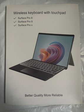 Surface Pro Keyboard with Touchpad